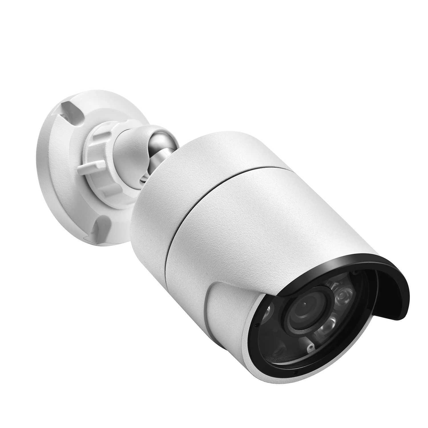 IP Cameras AZISHN AHDM 5.0MP 720P/1080P AHD High Definition Surveillance Camera IP66 metal shell Outdoor 6pcs Array IR LED AHD CCTV Camera 240413