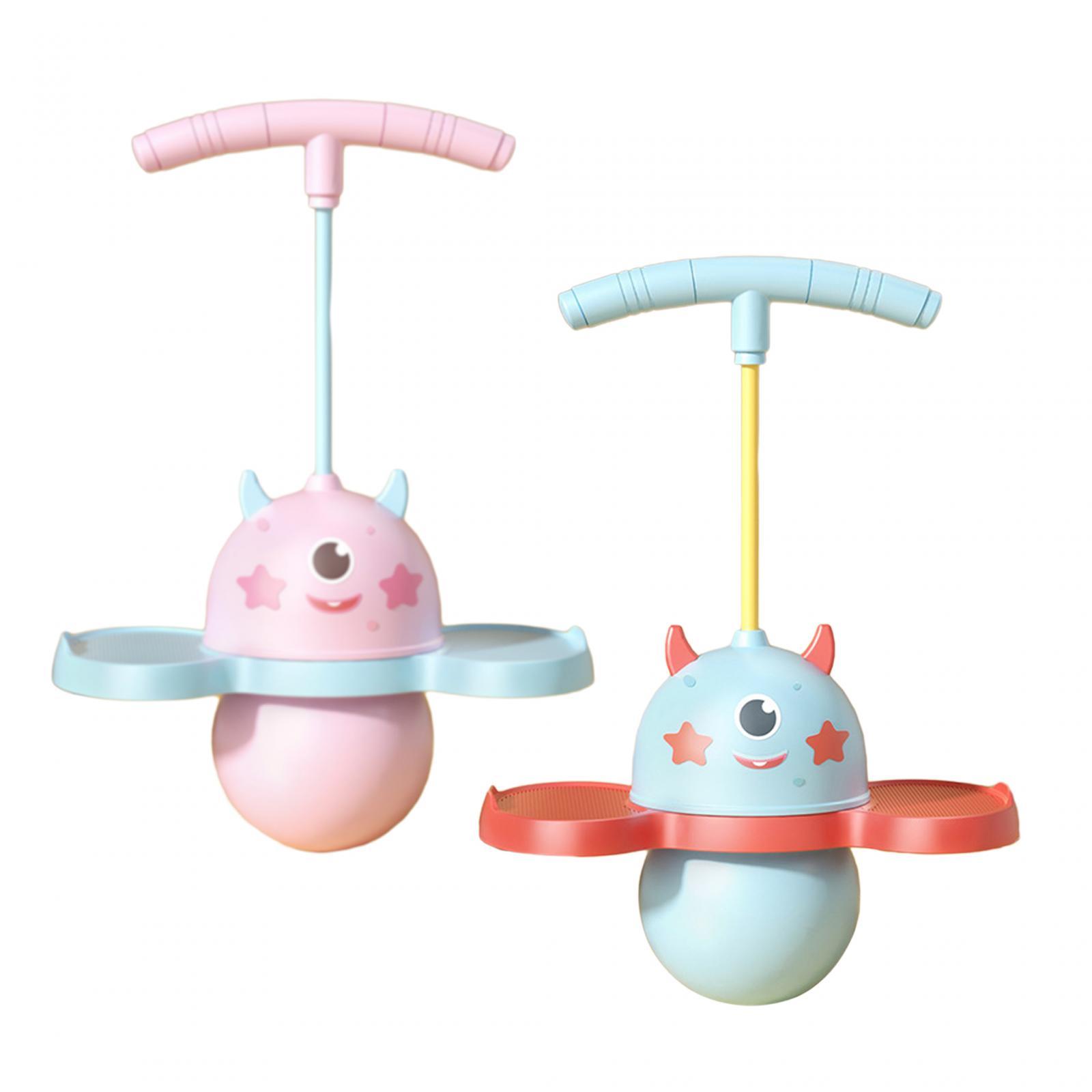 Pogo Ball with Handle Pogo Jump for Exercise Balance Ability Indoor Outdoor