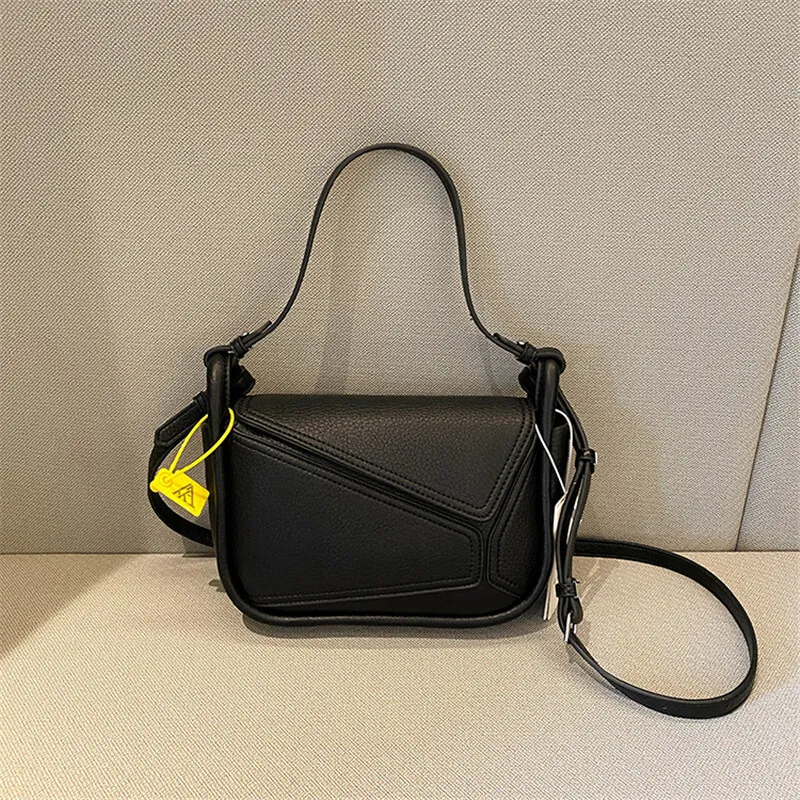Square Shaped Purses Fashion Tote hot Handbags - Women's Leather Crossbody Messenger Bag, Elegant Ladies Shoulder Bag