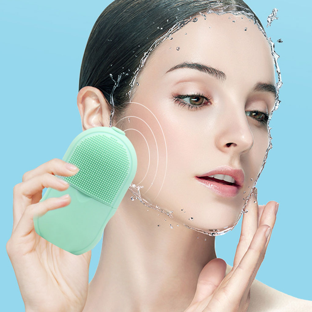 Ice Face Roller Eye Leak-Proof Silicone Cube V-Shaped Design Facial Icing Cooling Massager Mold Therapy Care Tools
