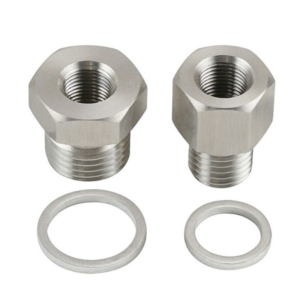 Oil Pressure Sensor Adapter Male to NPT Female Car Oil Pressure Sensor Adapter Connector Car Accessories for LS Engine Swap