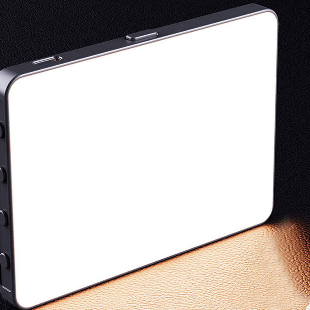 3000-9900K 1500mAh RGB LED Video Light LED Video Light Dimmable Photography Fill-in Lamp RGB Camera LED Panel Light for Vlogging