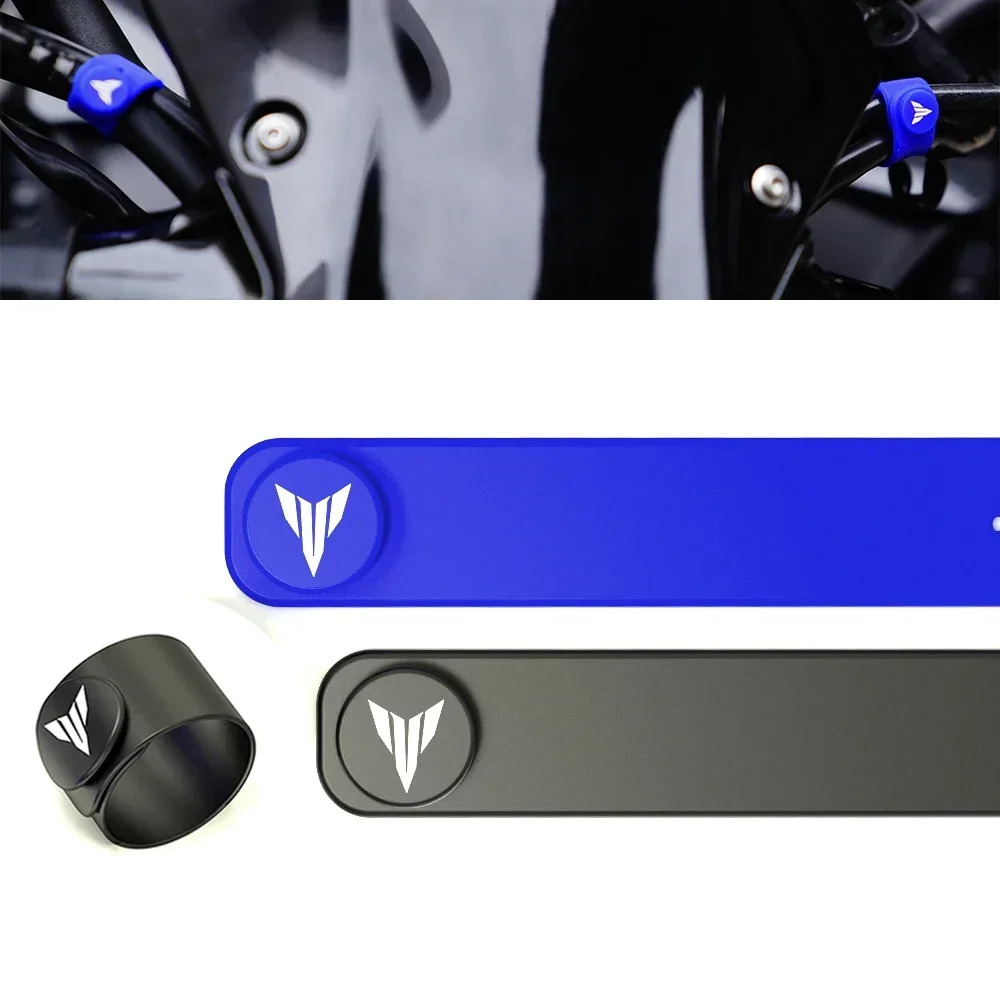 YAMAHA TRACER For Universal 900 700Gt Mt09 Mt07 Mt10 MT 03 09 07 10 Mt-07 Motorcycle Accessories Wires Fixing Tie ddmysmile Rubber Bandage Smile -