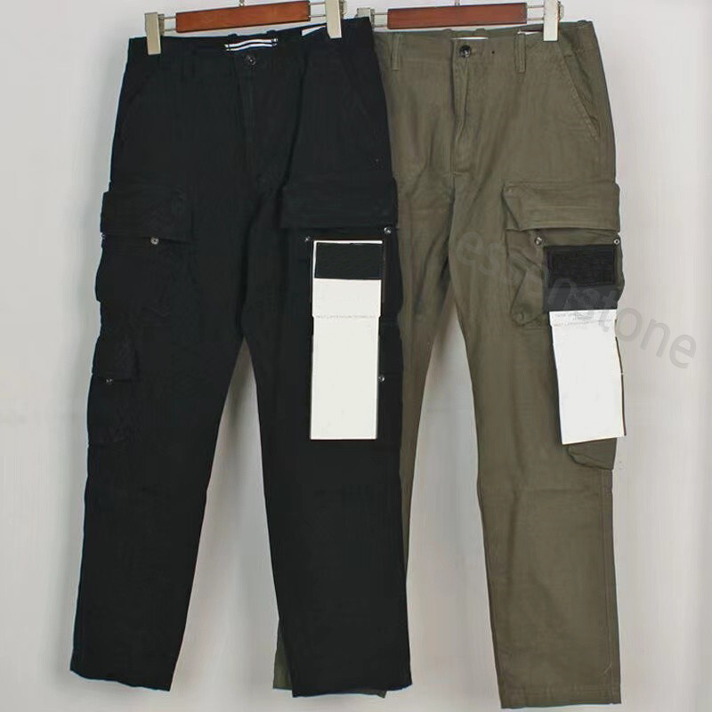 25ss Designer Joggers Cargo Pants for Men With Multi-Pockets Ribbons Fashion luxury Sweatpants Casual Mens Hip Hop Streetwear