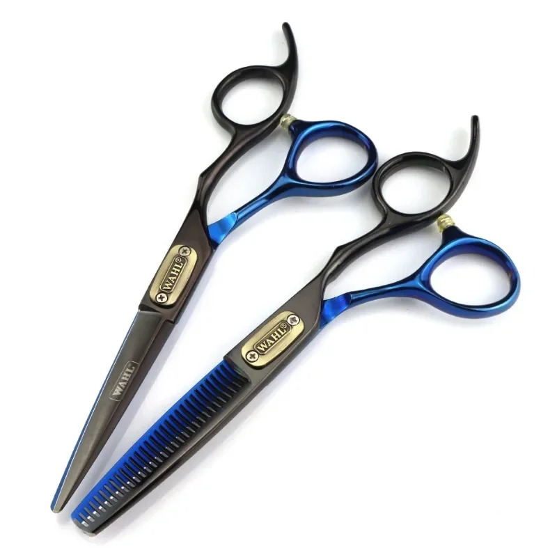 Professional Japanese 440C Steel Hair Cutting Scissors for Barbers and Hairdressers, 6 Inches, Bull Head Design dh5727163