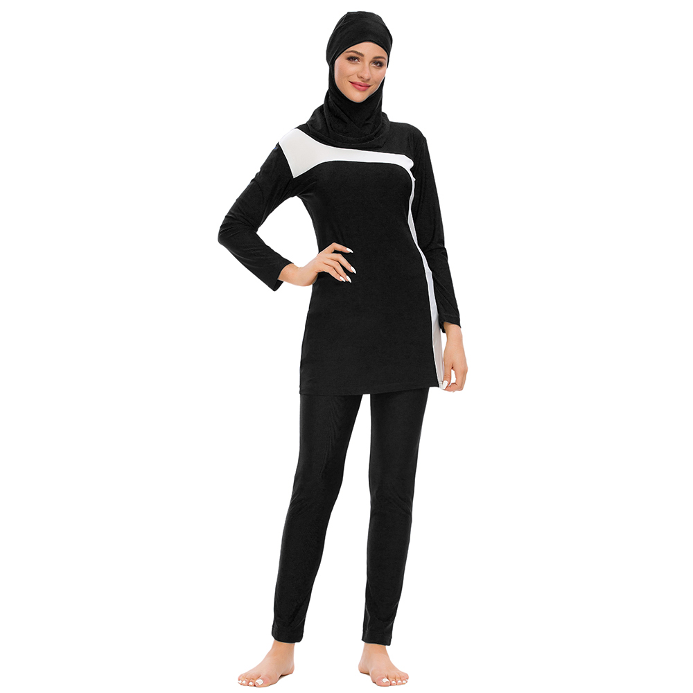 YONGSEN Muslim Swimwear Women Floral Print Swimwear Islamic hijab Burkinis Swiming Suit Muslim Bathing suit Long Sleeve