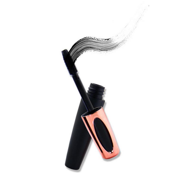 Fiber 1~5PCS Silk Lash Mascara Black Thick Lengthening Eye Lashes Waterproof Sweatproof Mascara Waterproof Liquid Cosmetics smile