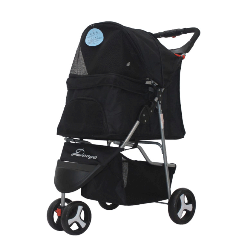 RTS Luxury pet stroller travel 3 wheel and 4 wheel dog strollers small dogs pet stroller for dogs