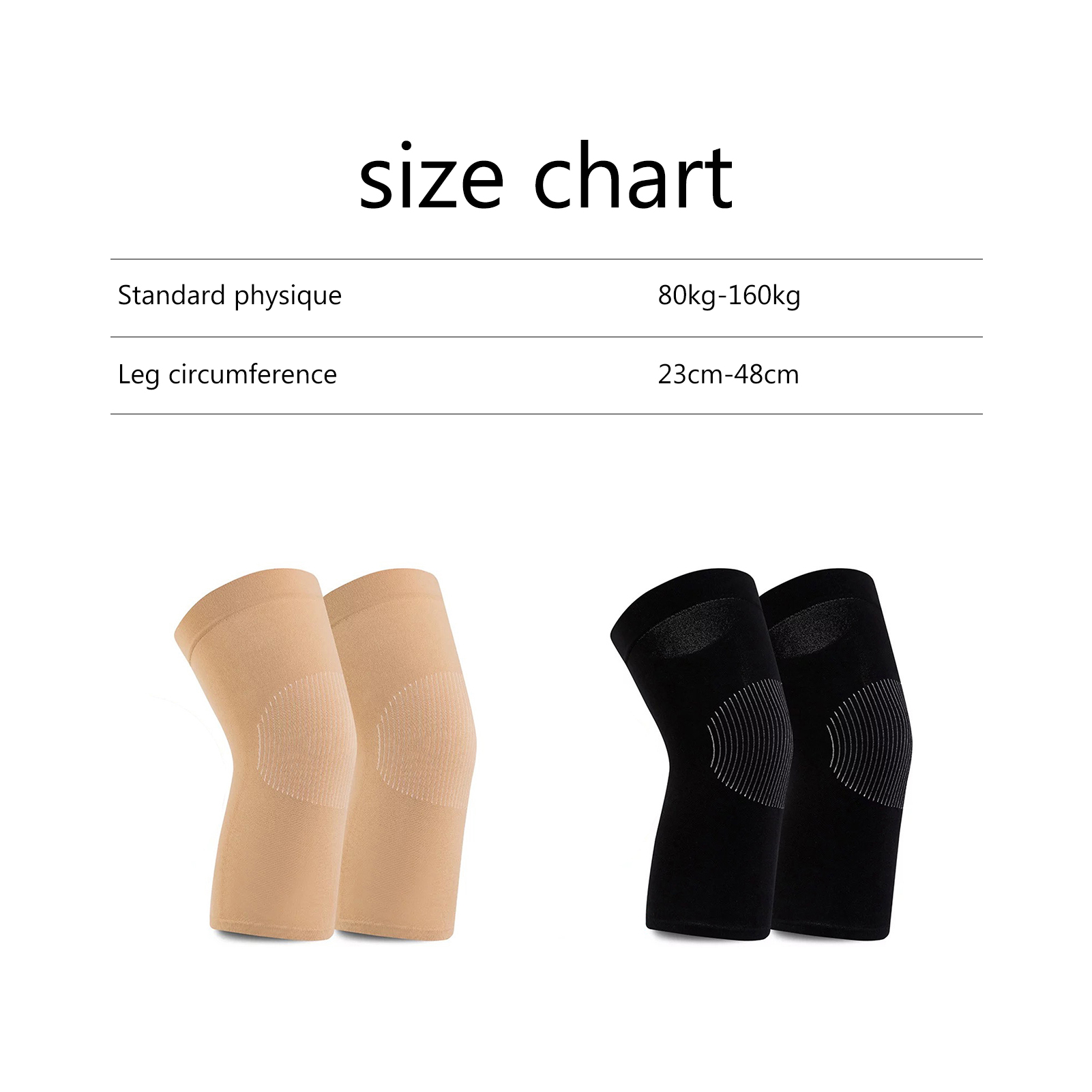 Two Pads Knee Protector Sports Colors Available for Knee Use smile