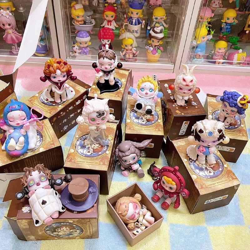 In Stock Skullpanda Everyday Wonderland Kawaii Blind Box Model Toy Cute Creative Surprise Box Hand-made Toy Room Ornaments Gift