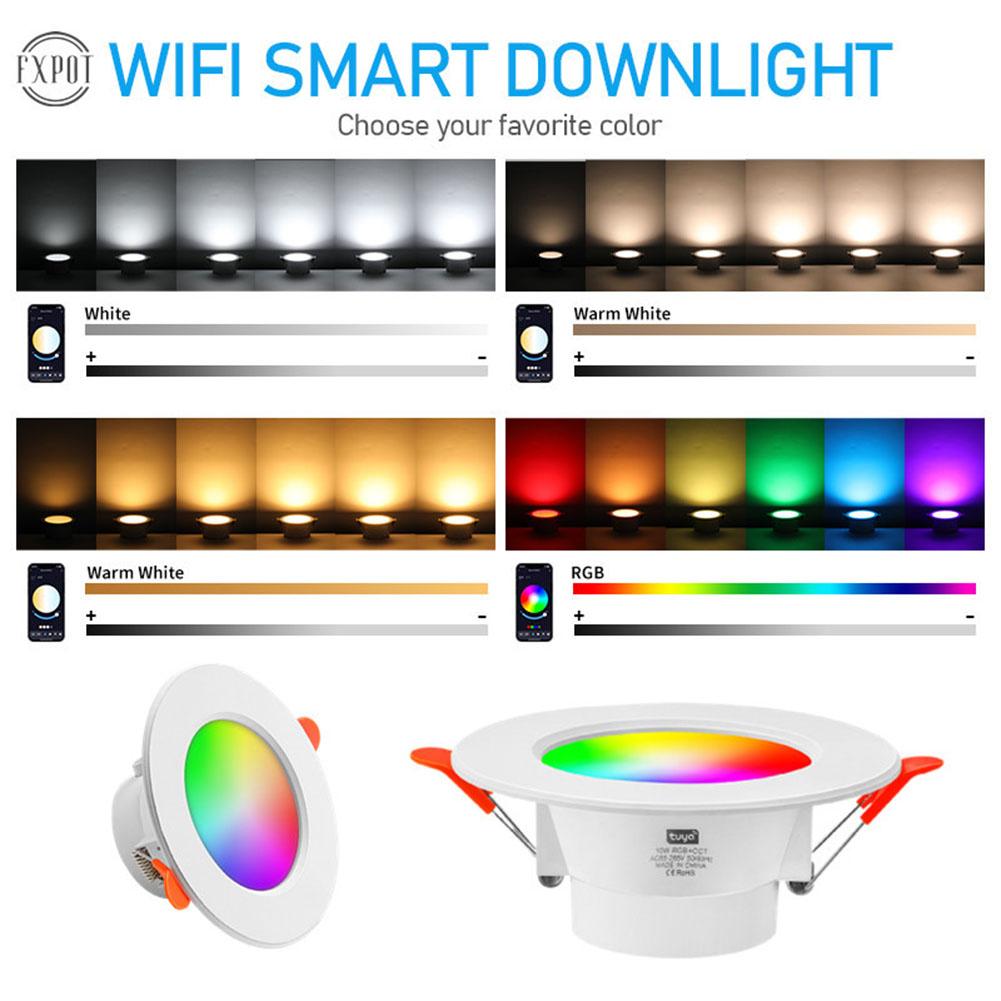 RGB LED Bulb 10W IR Remote Control 85-265V Atmosphere Night Lighting Decor