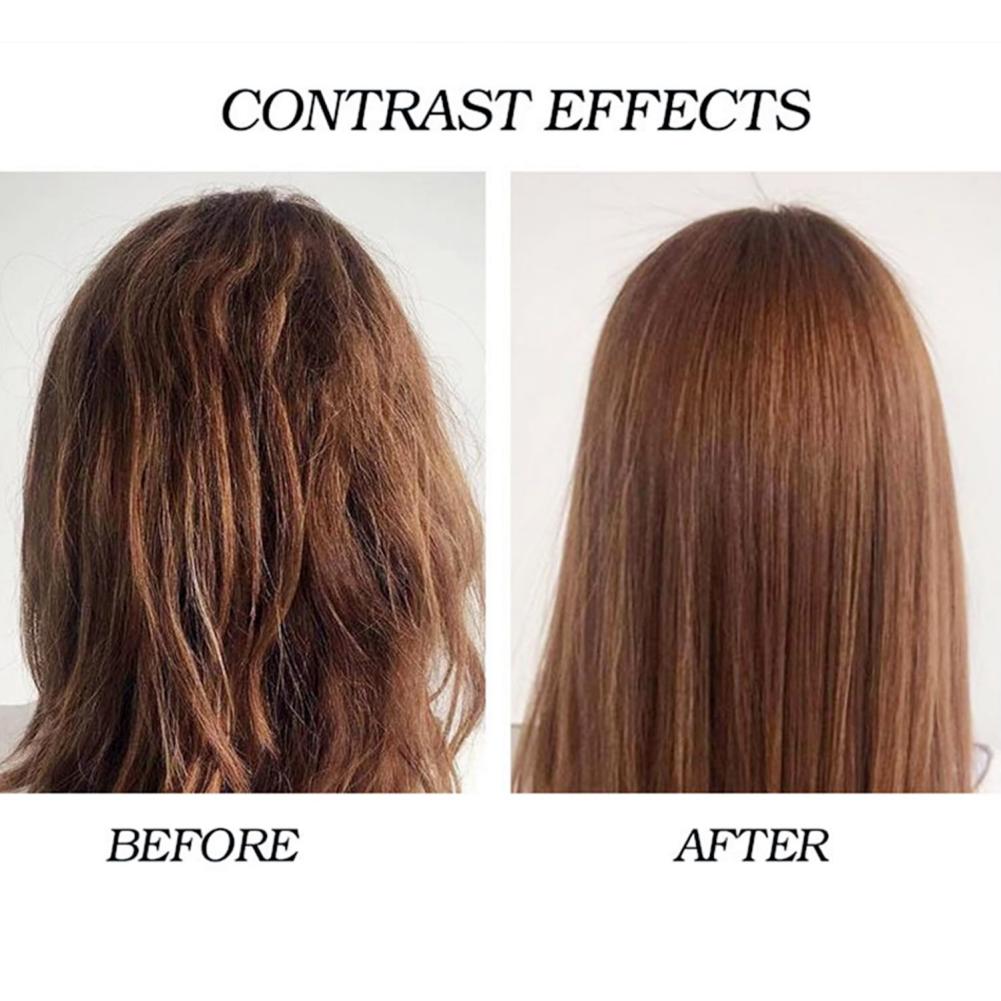 Collagen Hair Mask Repair Damage Dry Frizz Hair Keratin Treatment Soft Smoothing Shiny Deep Hair Moisturizing Curly Hair Care