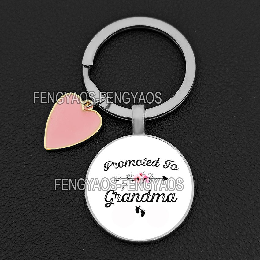 Gift Keychains Day Mother's For Grandmother Worlds ddmysmile Best Grandma Keyring For Granny Birthday Gift Smile