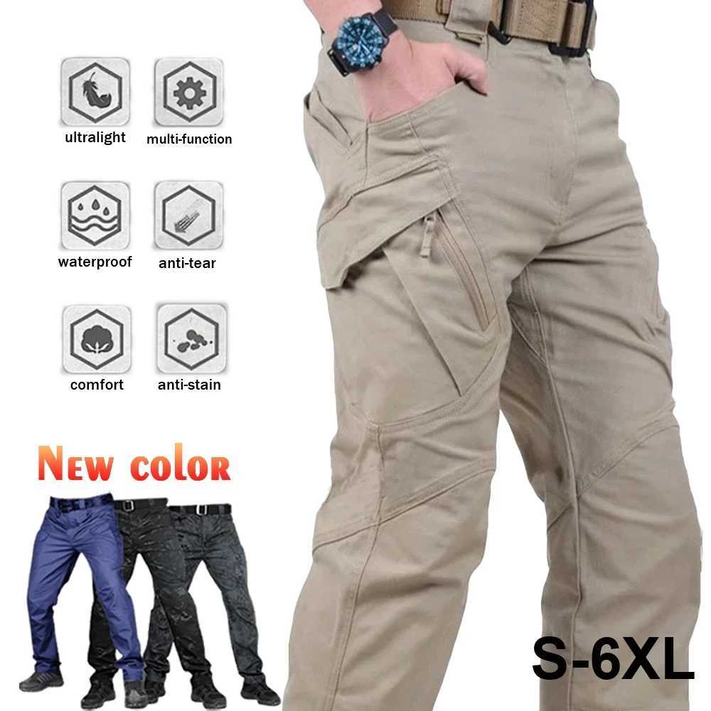 IX9 Tactical Classic Combat Trousers SWAT Army Cargo Pants for Men Military Style Casual Pants Z260315