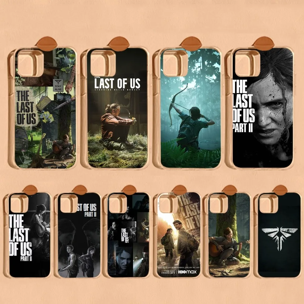 The Last of Us Phone Case Silicone Soft for iphone 15 14 13 12 11 Pro Mini XS MAX 8 7 6 Plus X XS XR Cover
