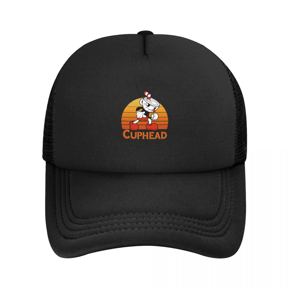 Baseball Cuphead Vintage Sunset Cap Fashionable Western Hat Ddmysmile ddmysmile Wild Ball Hat Golf Women's 2024 Men's Smile