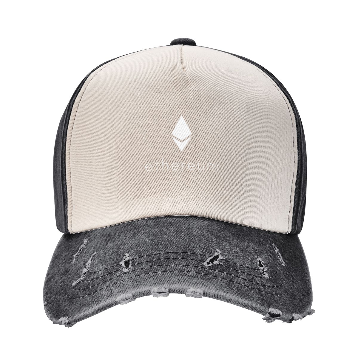 ETH Coin Ethereum Crypto Bitcoin Trader Miner ddmysmile Gift Baseball Cap Christmas Hat Brand Hat Man Woman Hats Men's Smile