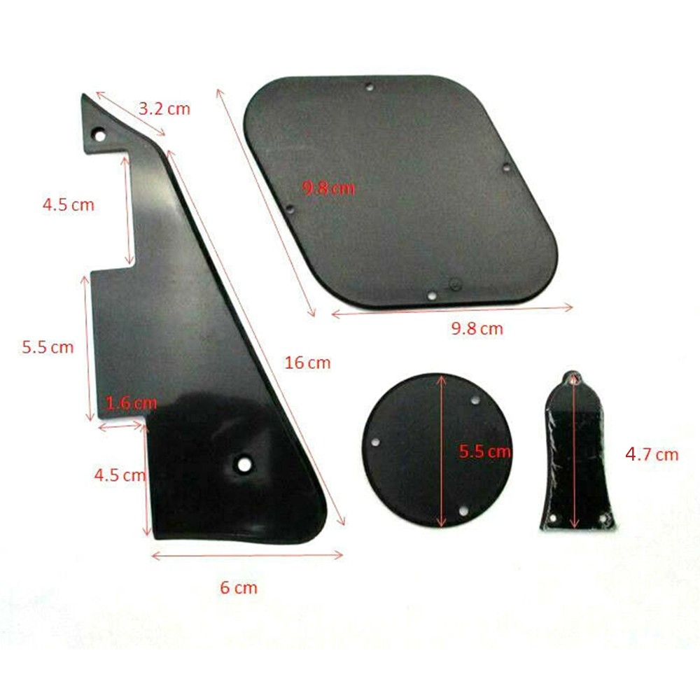 1Set Pickguard Pickup Selector Plate Bracket Archtop Screw Cavity Switch Cover Body Guard For Les Paul Style Kit Electric Guitar