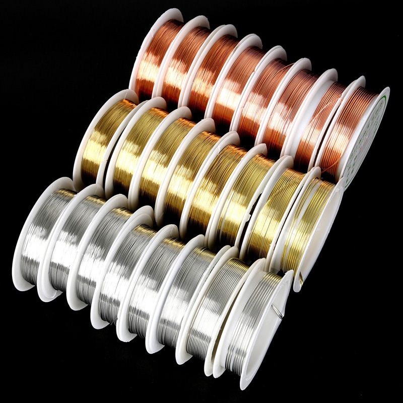 0.2-1mm Beading Wire For DIY Thread Bracelet Necklace Beading Wire Jewelry Cord String Craft Making Accesories Supplies