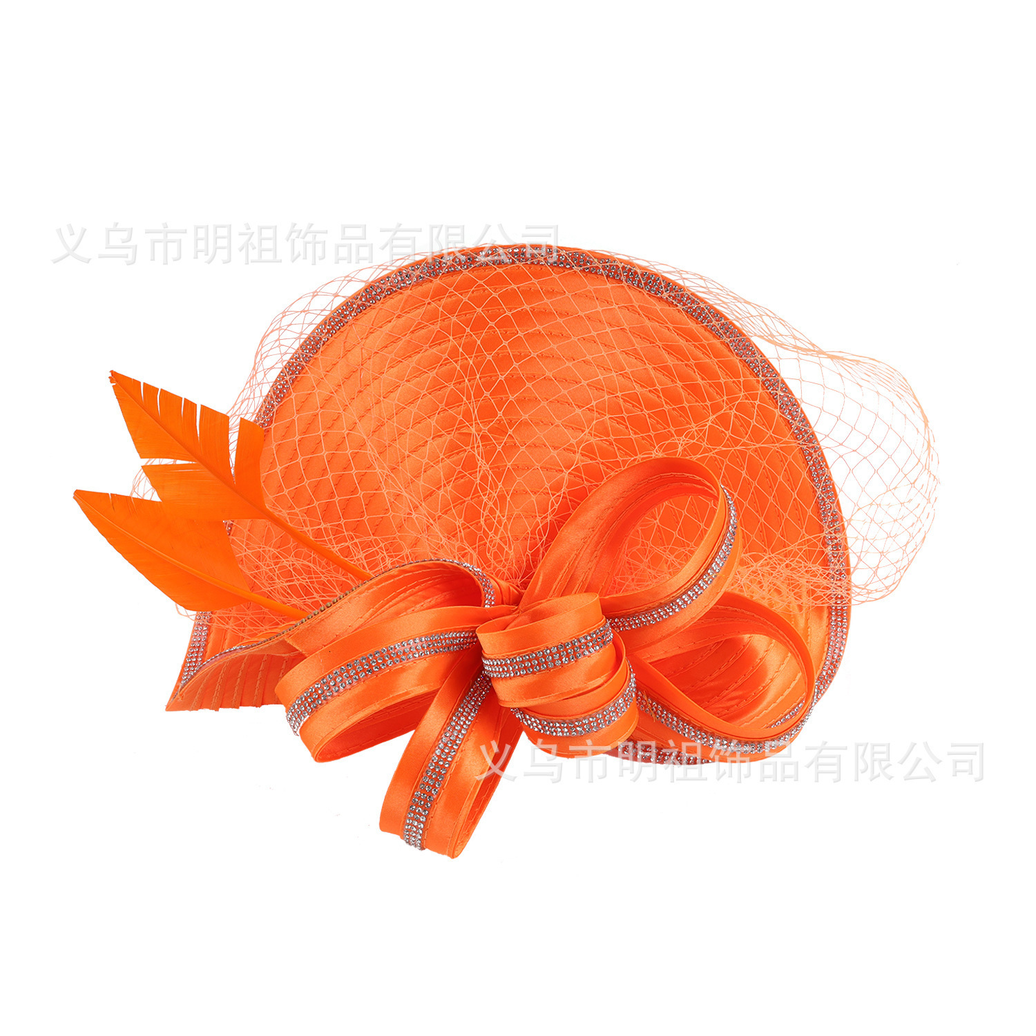 Perfect Most Satin Cloth Church Hat Deluxe Unique Pography Wedding Hat Fancy Formal Flower Fascinator Top Hat Female 240625