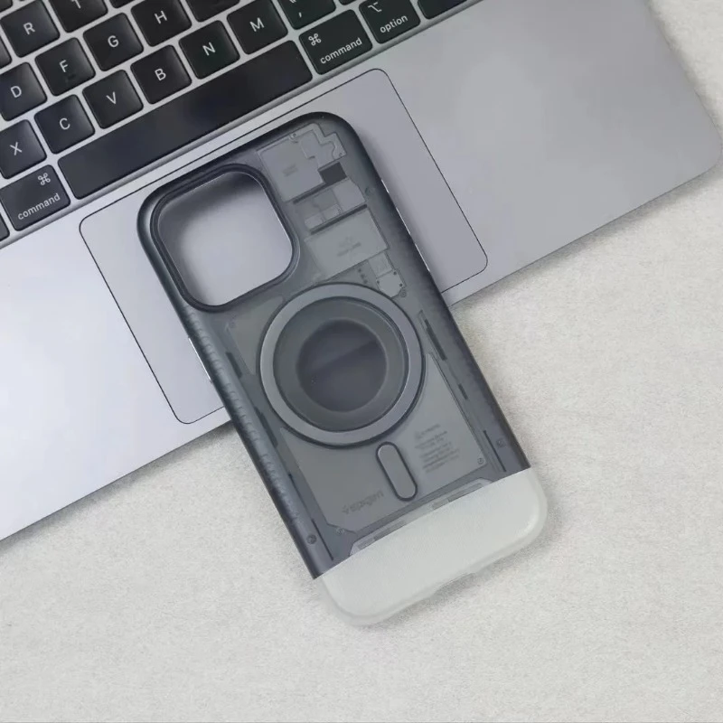 Spigen Classic C1 (MagFit) Magsafe Phone Case For iPhone 13 14 15 Pro Max For iPhone 15Pro Series New anti fall protective shell