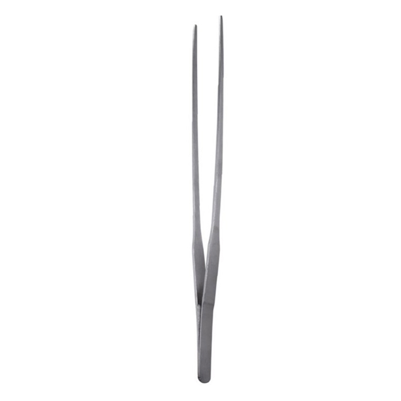 1~8PCS 38/48cm Aquarium Live Straight Curve Plant Tweezers Tongs Shrimp Reef Tank Crooked Tweezer