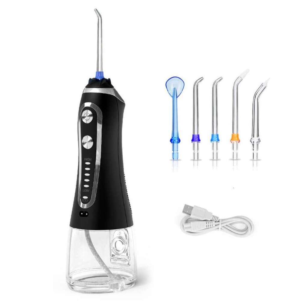 shanshi Portable Rechargeable Pick Teeth Cleaner 3 Modes Cordless Tooth Rotatable Usb Water sser