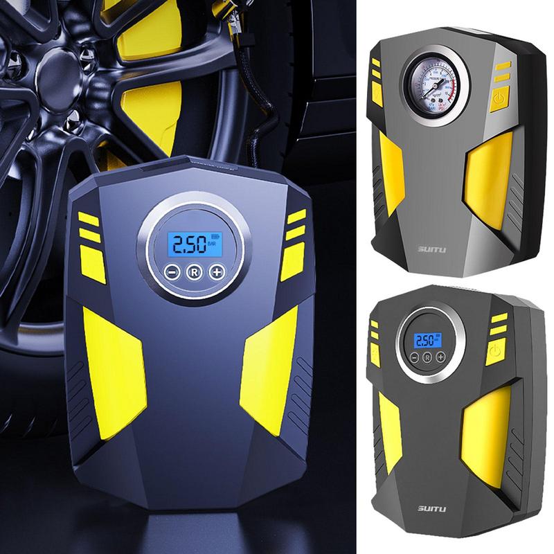 Pump For Air Car Iatables 12V Quick Iator Multifunctional Tire Auto Wheel Digital Automotive Tire Repair Tools Pump For smile