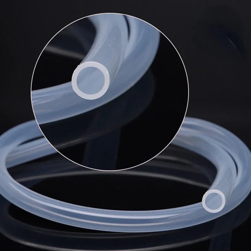 1M/5M 10M food grade transparent silicone rubber hose 4 5 6 7 8 9 10 11 12 14 16mm outer diameter flexible silicone rubber hose 241113