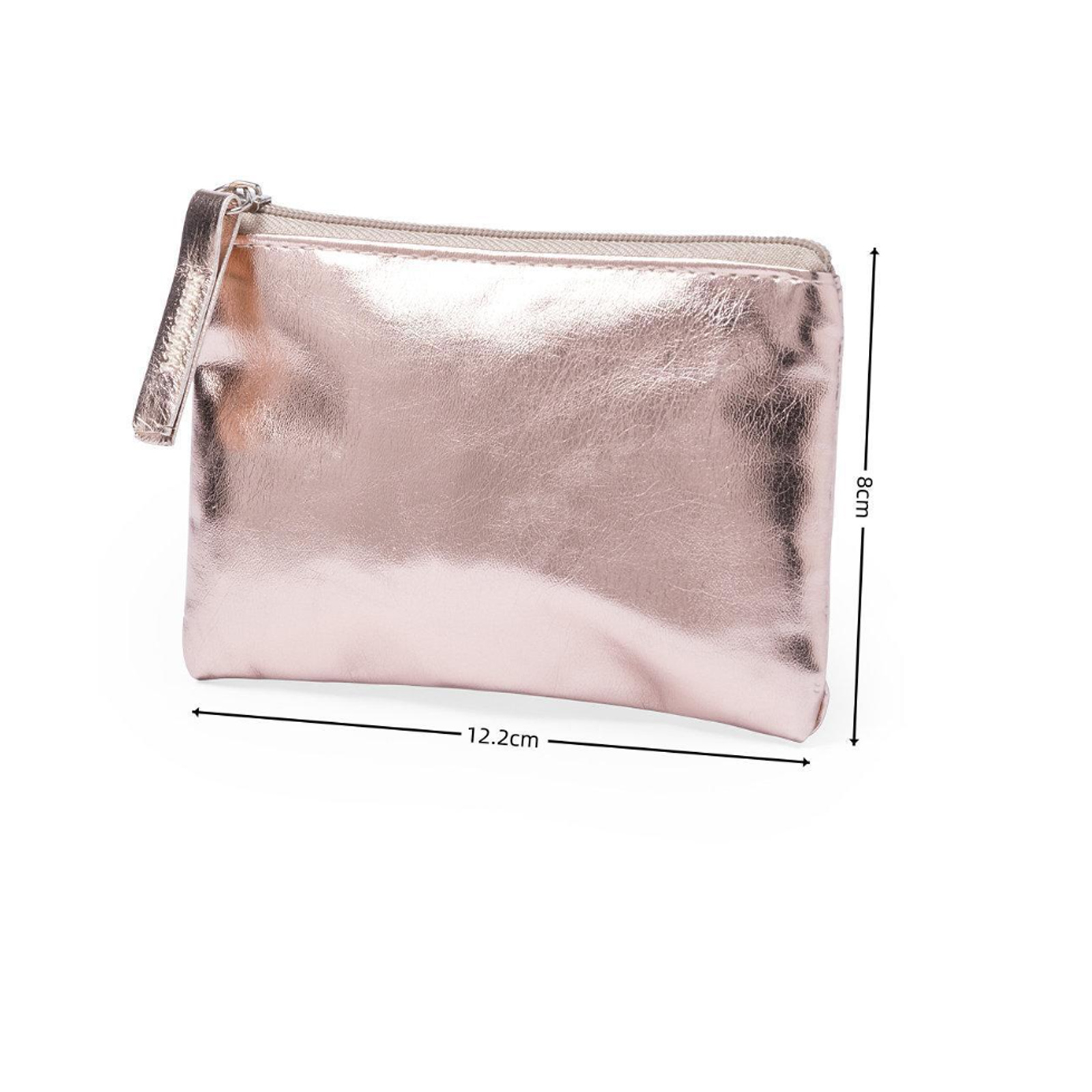 Mini Wallets PU Leather Zipper Storage Bag Coin Purse Portable Key Organizer Card Holder Waterproof Sier Wallet Earphone Bags smile
