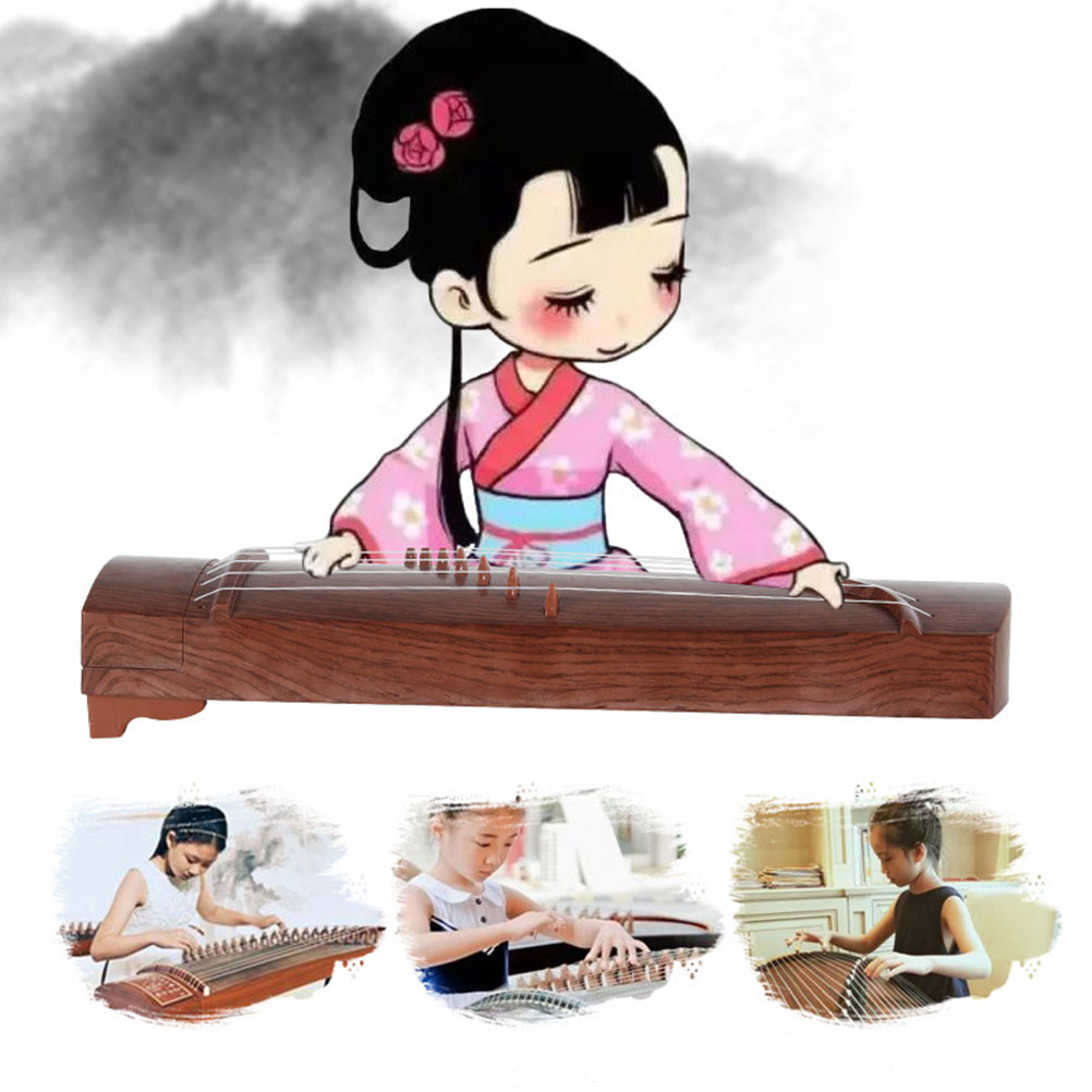 Guzheng Musical Instrument Toy Child Wooden For Kids Children Educational Childrens Toys