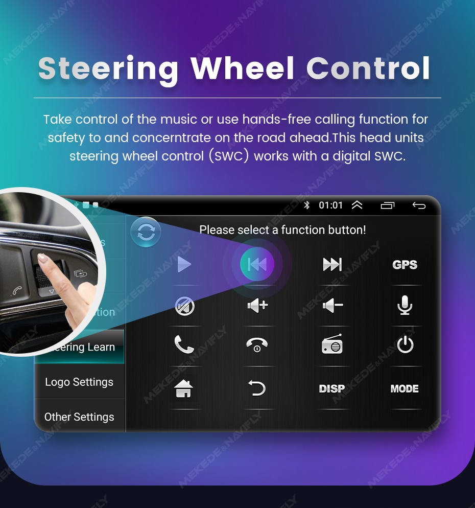 MEKEDE 2 Din Car Radio For VW/Volkswagen/Golf/Polo/Tiguan/Passat/b7/b6/SEAT/leon/Skoda/Octavia Audio Stereo IPS Carplay Auto