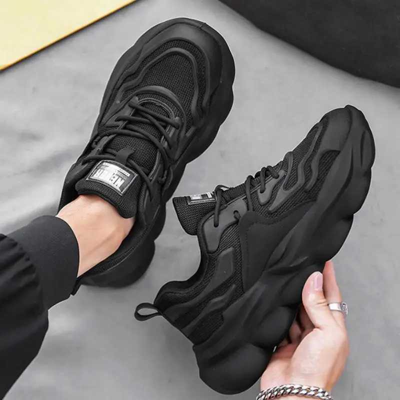 New Style Casual Running Shoes Spring Casual Breathable Mens Fashion Pop Shoes New Versatile Mens ShoesC250411