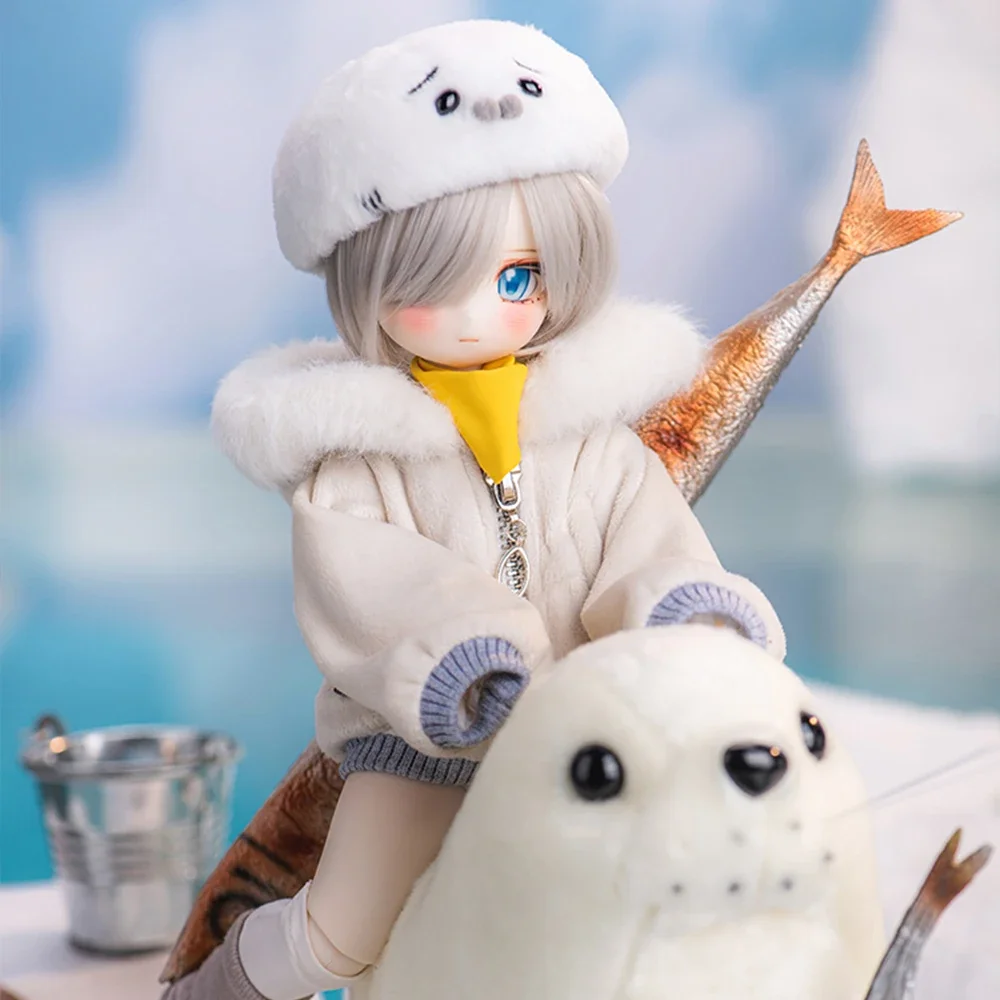 New Tinyfox Seal Special 1/6 Bjd Girl Body Nomi Mjd Kawaii Dolls Collect Beautiful Movable Ball-jointed Figure Genuinegifts
