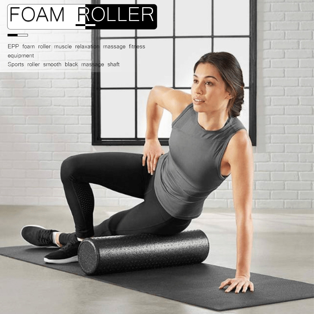 Pilates Foam Roller Yoga Foam Roller 30/45CM Exercise Equipment Massage Roller for Women/Men Muscle Relaxation