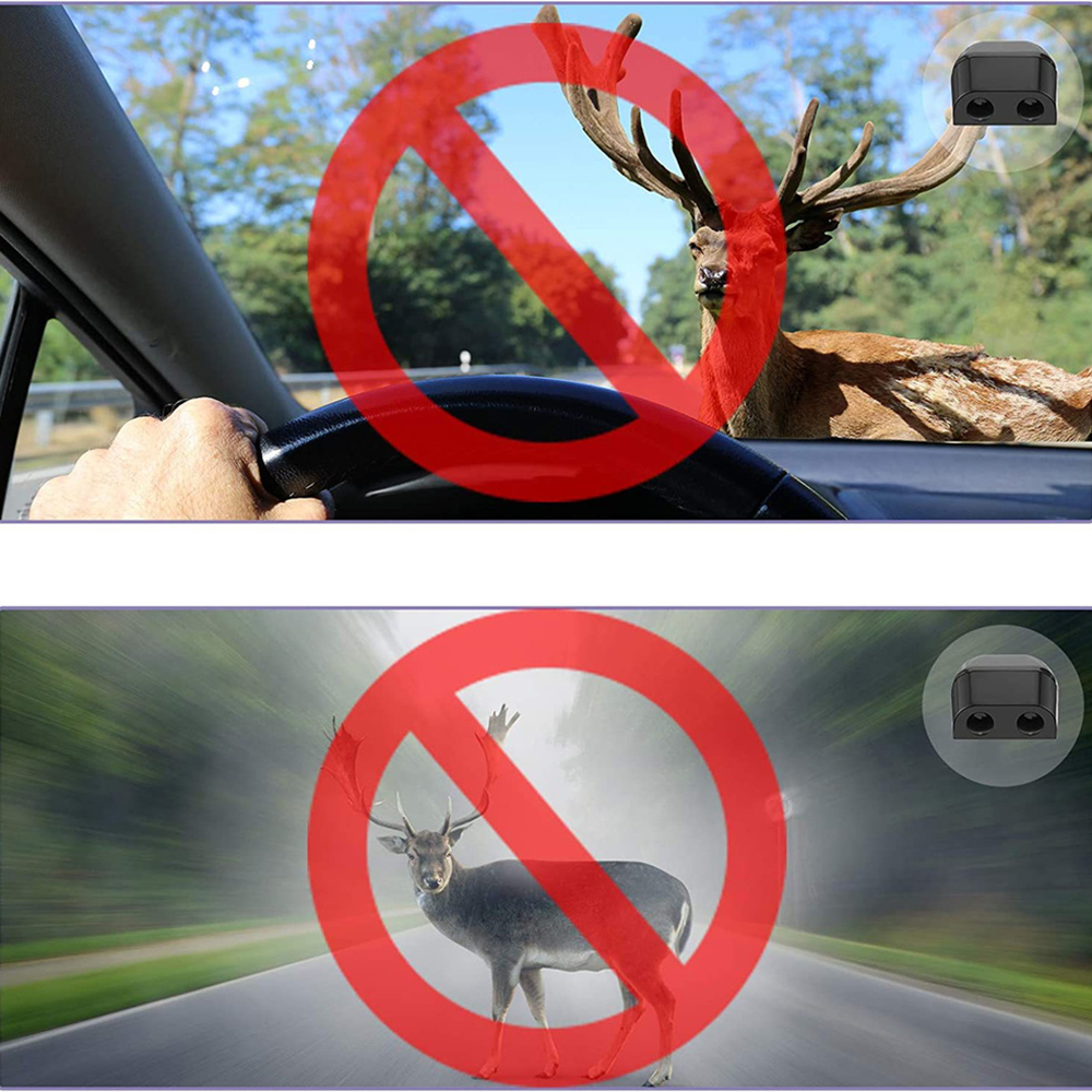 Deer Whistles 1~5PCS Animal Car Alert Warning Whistles System Safety Sound Alarm Ultrasonic Warn Repeller for Auto Truck smile