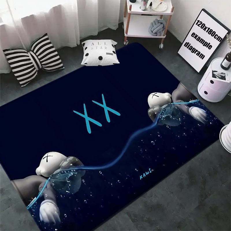 Entrance Doormat Kaw-s Welcome Bedside Carpet Bath Mat Kitchen Hallway Floor Foot Rug Car Boot Rug Pet Mat Wedding Home Decor