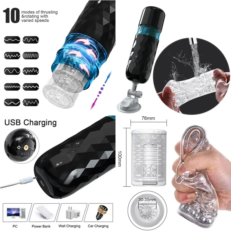 Usb Dildos For Large Women Penis Buttplug Genital Woman Vibrator Clitor Sucker For Women Men Sucking Vibratores Vibrcakes