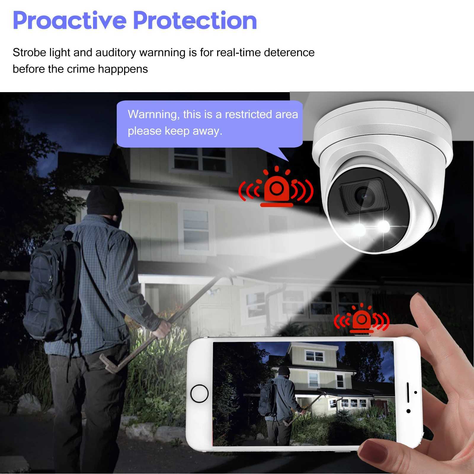 IP Cameras Vikylin OEM HIK 8MP IP Camera DS-2CD2386G2-ISU/SL Acusense Built-in MIC Speaker Face Capture Surveillance Video Network Camera 240413