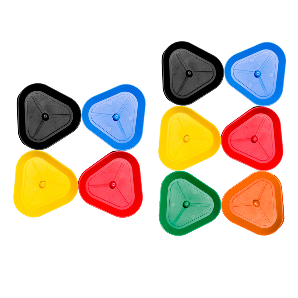 Poker Card Organizer Triangle Board Game Poker Seat Hands-Free Little Hands Cards Tray for Family Card Game Nights
