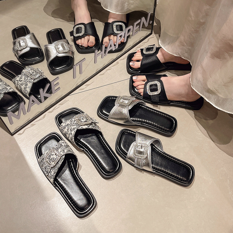 China Chic Fashion Slippers Women S Spring And Autumn New Small Fragrance Thick Bottom Lazy Slip On Ddmysheep Ddmysheep ddmythur