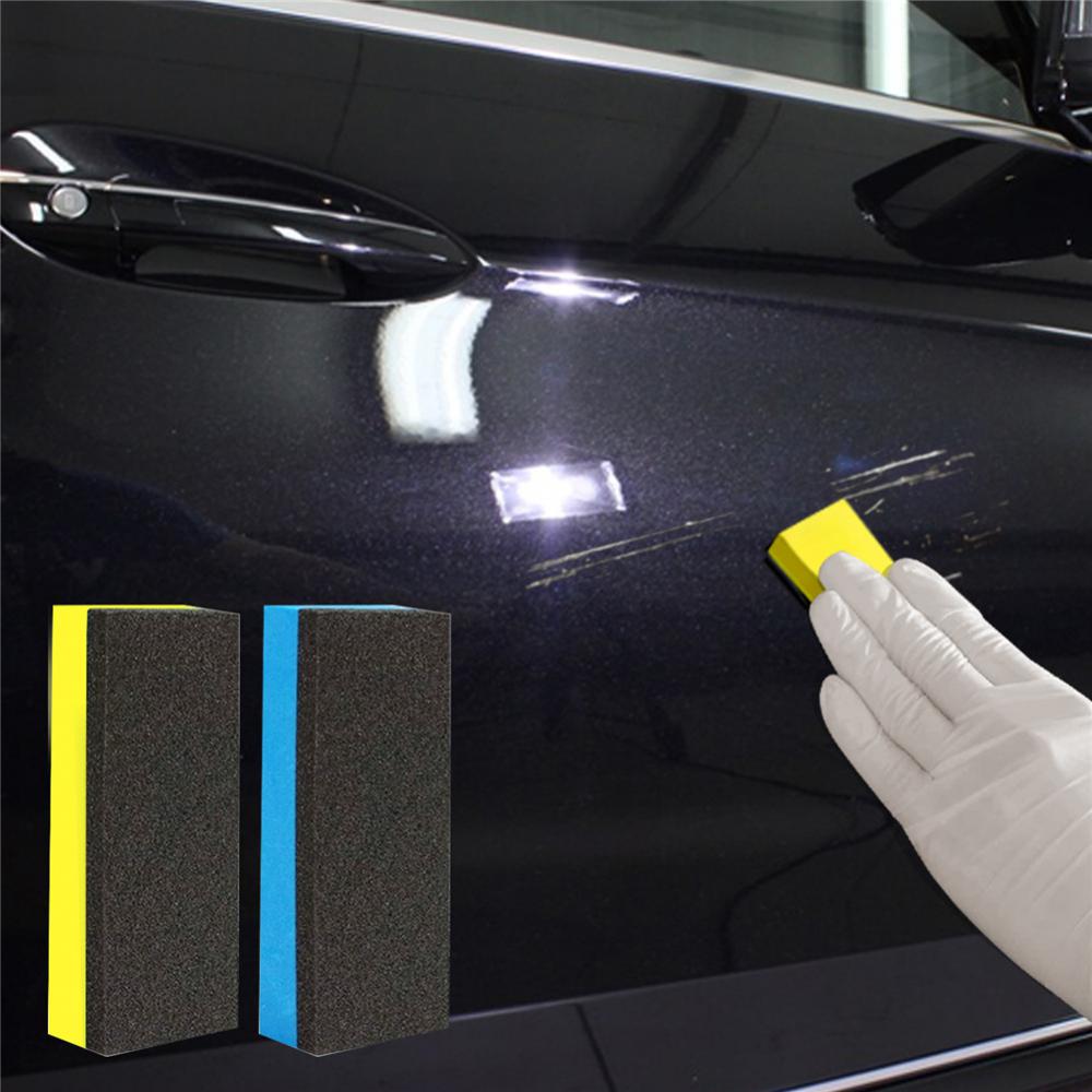 Auto Care Maintenance Wax Effectively Cleaning Durable 2g Car Supplies Car Detailing Cleaning Sponge Practical Easy To Operate