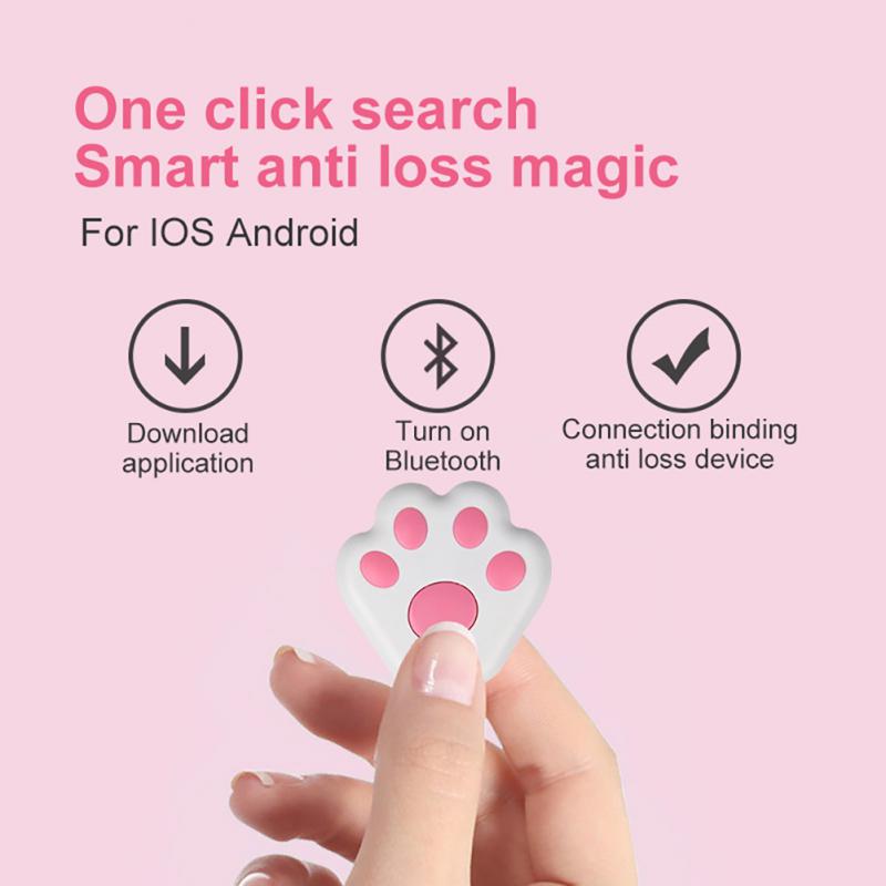 Smart Gps Tracker Antiloss Device Locator Pet Cat Dog Collar Key Chain Tracker Two-way Search Locator Anti Loss Device