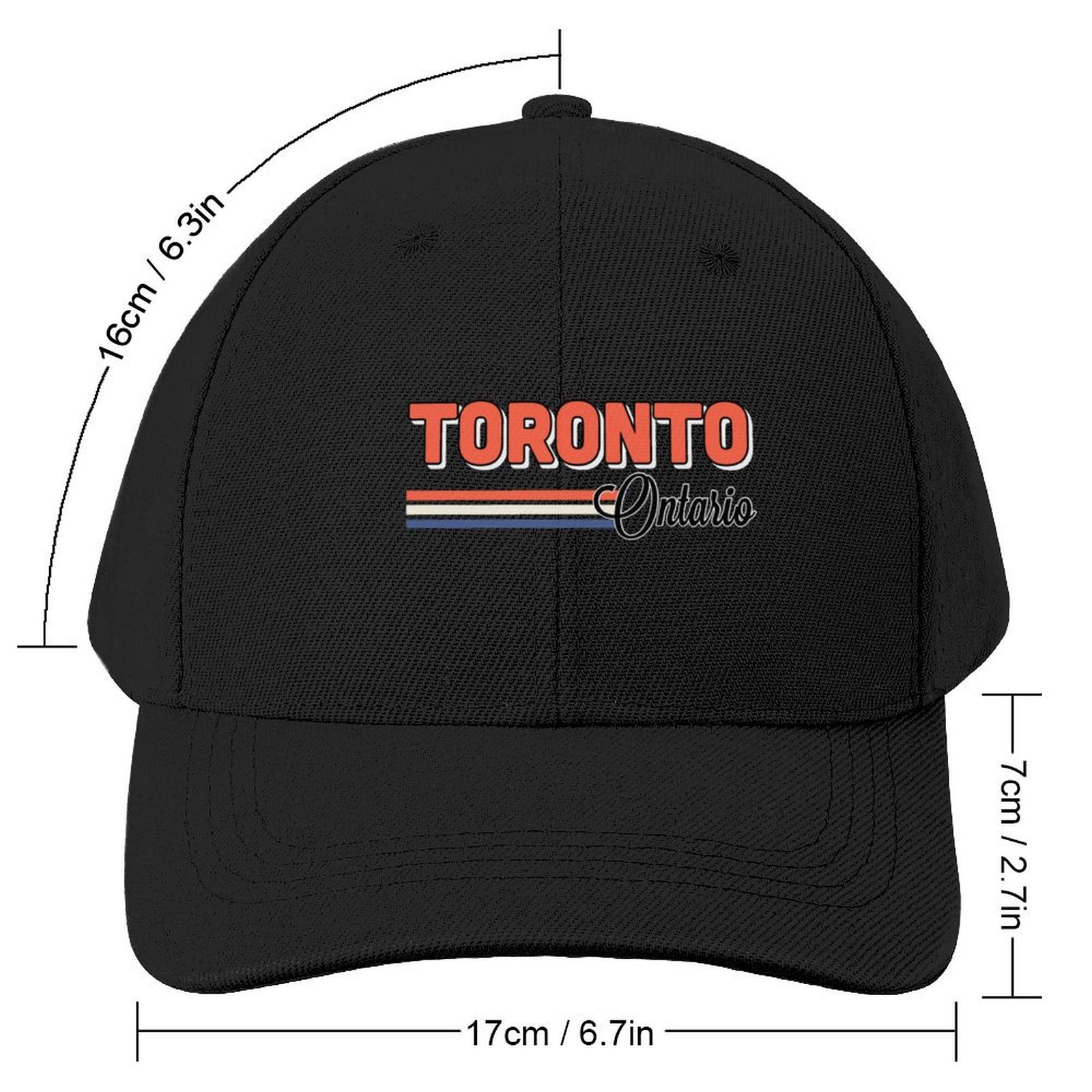 Toronto Cap Hop Baseball Hip Bobble Hat cute Hats For Men Women's smile