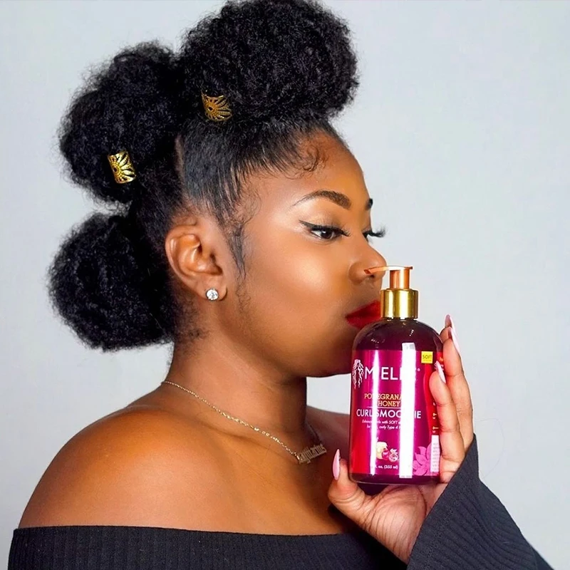 Rosemary Conditioner For Curl Hair Pomegrante & Honey Mint Enhanced Hair Mask Moisturizing Repair Hair Care Shampoo 355ML