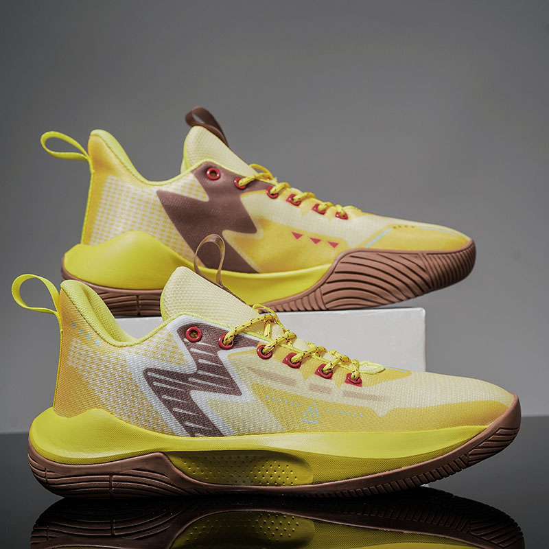 Brand Basketball High-quality Design Sports Training Shoes Outdoor Mesh Sneakers Men Wear Resistant Non-slip Cushioning b8b4 e689