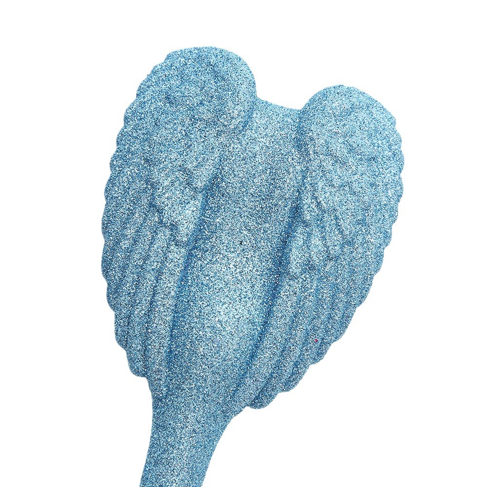 Portable Angel Wing Hair Comb Chic and Functional Handheld Grooming Device