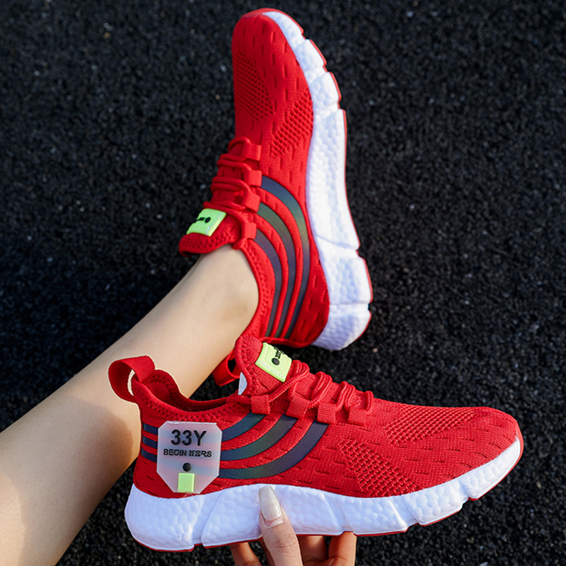 2025 NEW Running Men s Shoes with Breathable Mesh and Shock absorbing Sole Are Suitable for Outdoor Sports of Jogging Girls in The Gym bd