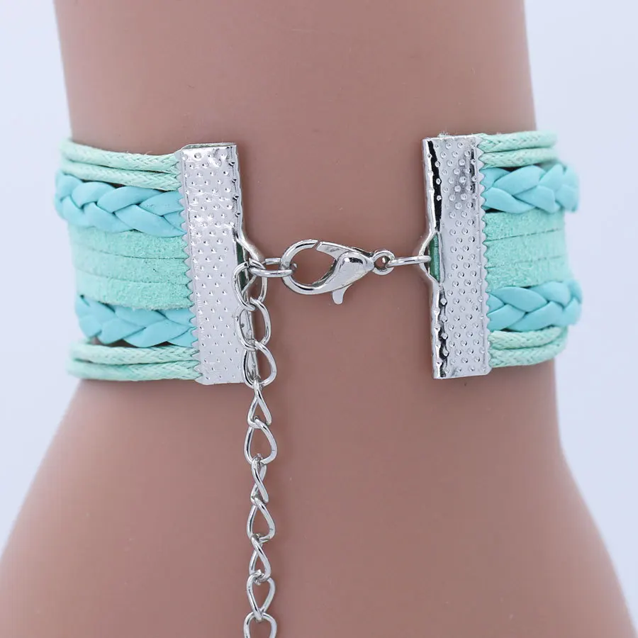 Horses 2025 Animal Heart Infinity Love Charm Bracelets Women Men Girl Boy Unisex Multilayer Leather new Jewelry Gift Many Styles