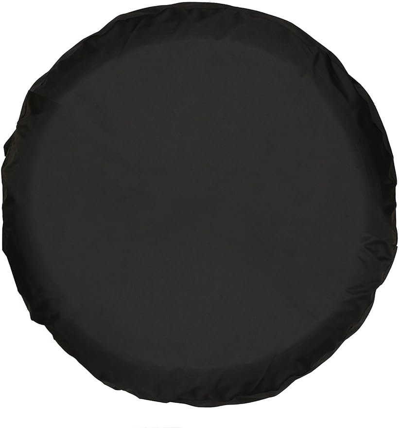 PVC Thickening Leather Moonet Spare Tire Wheel Cover For Car ddmysmile Truck SUV Camper Trailer Universal Fit RV JP Fj,R14 S Black Smile